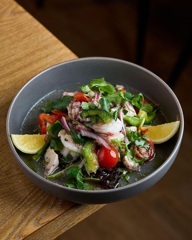 Ceviche De Pescado / Fish Ceviche.